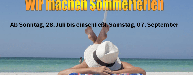 Sommerferien!